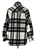 Zara Plaid Gray Coat Size S - photo 2