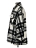 Zara Plaid Gray Coat Size S - photo 5