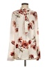 Joie 100% Viscose Floral Ivory Long Sleeve Blouse Size XS - photo 1