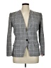 Jacqueline Ferrar Plaid Gray Blazer Size 14 - photo 1