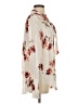 Joie 100% Viscose Floral Ivory Long Sleeve Blouse Size XS - photo 4