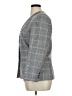 Jacqueline Ferrar Plaid Gray Blazer Size 14 - photo 5