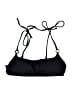 Re:named Solid Black Swimsuit Top Size M - photo 1