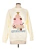 Unbranded White Pullover Sweater Size L (estimated) - photo 1