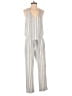 Cloth & Stone Stripes Gray Ivory Jumpsuit Size XS - photo 1