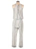 Cloth & Stone Stripes Gray Ivory Jumpsuit Size XS - photo 2