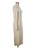 ABound Solid Ivory Casual Dress Size M - photo 4