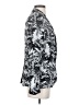 Silence and Noise 100% Polyester Print Silver Blazer Size S - photo 4