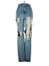 BDG 100% Cotton Hearts Blue Jeans Size 24 waist - photo 1