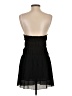 Zara 100% Polyester Solid Black Cocktail Dress Size S - photo 2