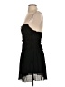 Zara 100% Polyester Solid Black Cocktail Dress Size S - photo 5
