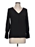 Unbranded Black Long Sleeve Blouse Size L (estimated) - photo 1