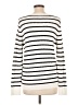 Croft & Barrow Stripes Ivory Pullover Sweater Size L - photo 2