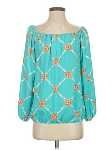 Macbeth Collection by Margaret Josephs 3/4 Sleeve Blouse (view 1)