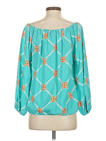 Macbeth Collection by Margaret Josephs 3/4 Sleeve Blouse (view 2)