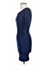 Max Studio Solid Blue Casual Dress Size XS - photo 5