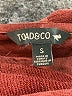 Toad & Co 100% Cotton Burgundy Pullover Hoodie Size S - photo 7
