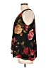 DressBarn 100% Polyester Black Sleeveless Blouse Size L - photo 5