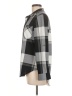Love Potion Plaid Gray Long Sleeve Blouse Size M - photo 5