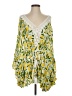 Assorted Brands 100% Rayon Yellow Swimsuit Cover Up Size 1 - photo 1