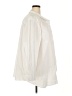 Roaman's Ivory White 3/4 Sleeve Button-Down Shirt Size 36 W - photo 4