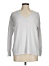 Ann Taylor LOFT Silver Pullover Sweater Size M - photo 1