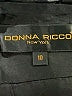 Donna Ricco 100% Polyester Black Cocktail Dress Size 10 - photo 6