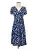 Kaileigh Floral Blue Casual Dress Size XS - photo 1