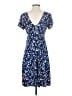 Kaileigh Floral Blue Casual Dress Size XS - photo 2