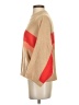 Oliver Bonas Color Block Tan Pullover Sweater Size UK 8 / US 4 - photo 5