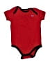 Champion 100% Cotton Red Short Sleeve Onesie 9-12 MO / 12 MO - photo 1