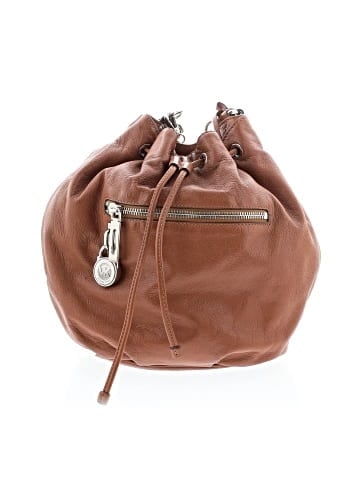 MICHAEL Michael Kors Leather Bucket Bag (view 1)