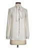 J.Crew 100% Polyester Ivory Long Sleeve Blouse Size 0 - photo 1