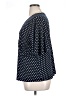 Liz Claiborne Polka Dots Blue 3/4 Sleeve Blouse Size XL - photo 5