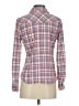 Relativity 100% Cotton Plaid Red Long Sleeve Button-Down Shirt Size S - photo 2