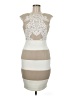 Jax Graphic Ivory Cocktail Dress Size 6 - photo 1