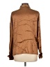 Worthington Brown Long Sleeve Button-Down Shirt Size L - photo 2
