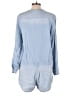 Cloth & Stone Solid Blue Romper Size L - photo 2