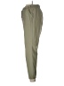 Apana Solid Green Casual Pants Size L - photo 5