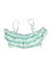 Bobbie Brooks Teal Swimsuit Top Size L - photo 1