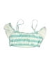 Bobbie Brooks Teal Swimsuit Top Size L - photo 2