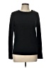 Ann Taylor 100% Polyester Solid Black Pullover Sweater Size L - photo 1