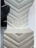Gucci Ivory Rubber Logo Platform Sandals Size EU (IT) 38 / US 8 - photo 6