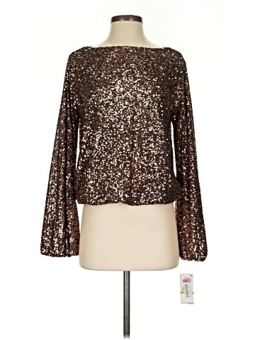 Karen Kane Long Sleeve Blouse (view 1)