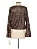 Karen Kane Brown Long Sleeve Blouse Size S - photo 2
