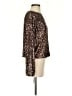 Karen Kane Brown Long Sleeve Blouse Size S - photo 4