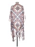 Xhilaration Silver Kimono Size XS - photo 2