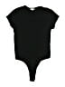 AGOLDE 100% Cotton Black Bodysuit Size XS - photo 1