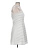 Altar'd State Stripes White Casual Dress Size L - photo 4