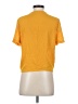 Madewell Yellow Short Sleeve Blouse Size XS - photo 2